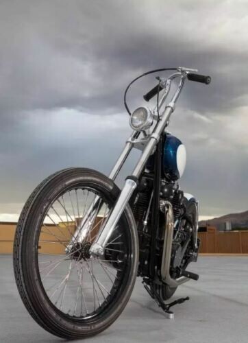 Ultra Narrow Triple Trees Ø41mm Chopper Harley with matching wheel axle - Bild 6 von 11