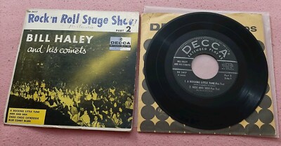 Bill Haley and His Comets 45 EP Rock'n Roll Stage Show Part 2 Decca ED 2417