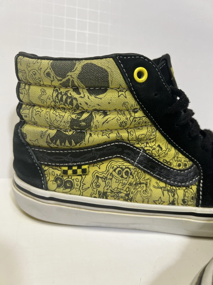 Vans X SpongeBob SquarePants Skate Sk8Hi Gigliotti Skate