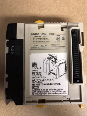 Omron Platine 16 Ausgänge Relais CQM1-OC221 TESTED