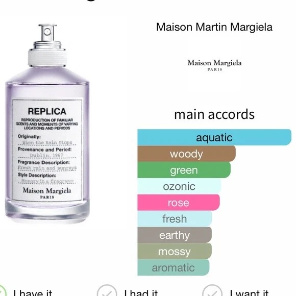 maison martin margiela when the rain stops