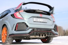 FOX Komplettanlage ab Kat. mittig 100-90-100mm für Honda Civic 10 ab 2017 Type R