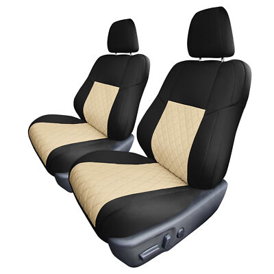 FH Group Custom Fit Car Seat Covers 12-17 Toyota Camry LE SE XSE XLE  Front