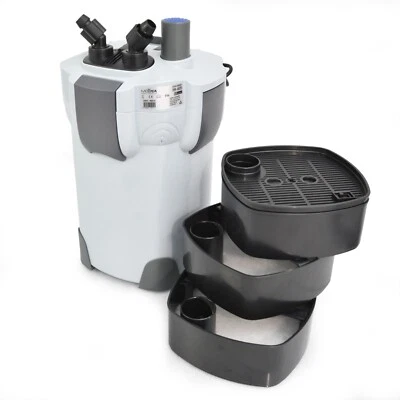 MGIDEA / SUNSUN FILTRO ESTERNO SUNSUN ACQUARIO PESCI HW-402B 3 STADI 1000L/H ACQUA UVC 9Watt