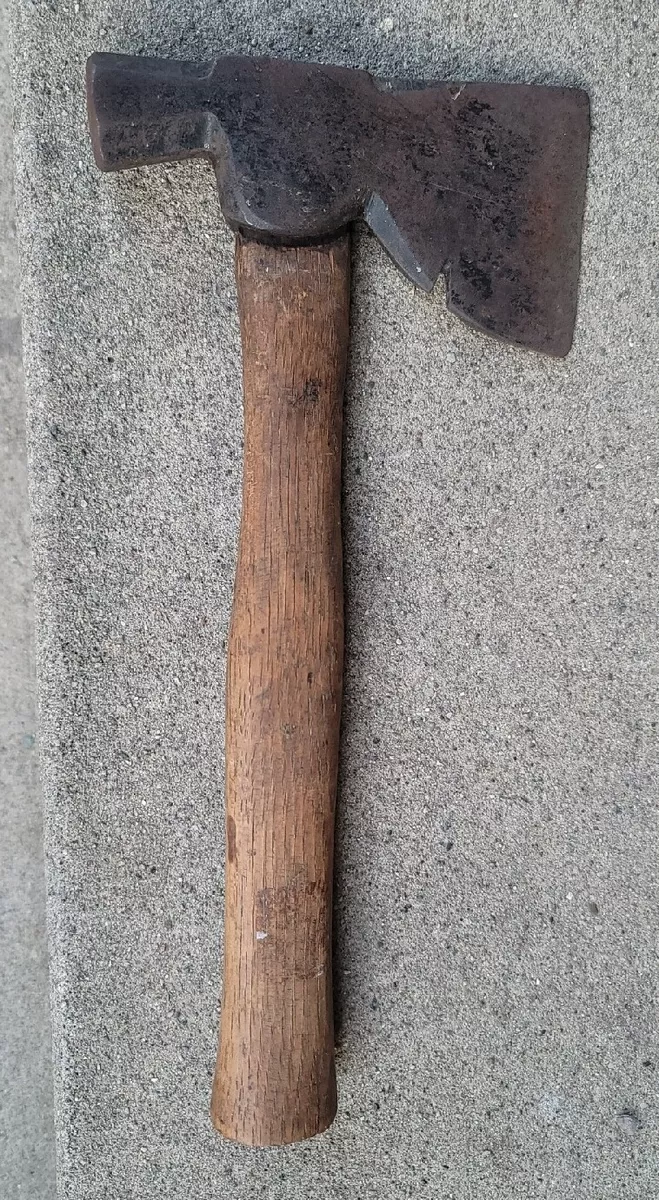 Vintage Plumb Carpenter Hatchet Axe Hammer Roofers Roofing