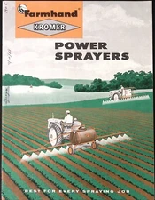 1952 Farmhand Kromer Power Sprayers Brochure Farmhand Company MN