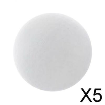 5x große feste Schaumstoffbälle Kugel Blumen Schaumstoffball Kunst Zum Selbermachen Ball Party Deko Neu