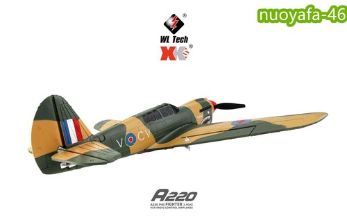 WLtoys WW2 P40 Fighter 2,4G RC Flugzeug 4CH 6 Achsen Kreisel Festflügel RTF Segelflugzeug Spielzeug - Bild 9 von 18