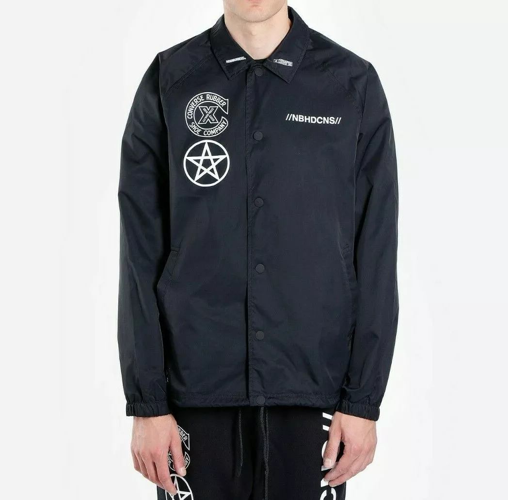 NEIGHBORHOOD x Converse Coach Jacket -CHOOSE SIZE- 10018147-001