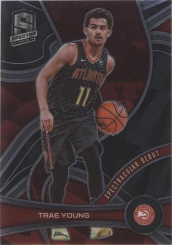 2021-22 Panini Prizm #26 Trae Young Red Ice | eBay