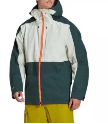 adidas Terrex Post-Consumer Snow Jacket 'White Green' HC7727