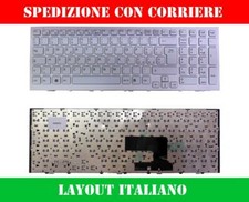 TASTIERA SONY VAIO VPC EH VPC-EH13FX/W VPC-EH15EG/B VPC-EH15EN/W BIANCA ITALIANA