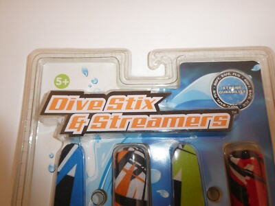 SWIMWAYS Dive Stix Streamers Sticks Pool Water Game Swim Fun Toy