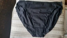 Black Cotton Knickers Size 18 M@S