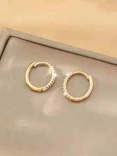 Simple And Versatile Exquisite Earrings Fashionable Modern Accessories