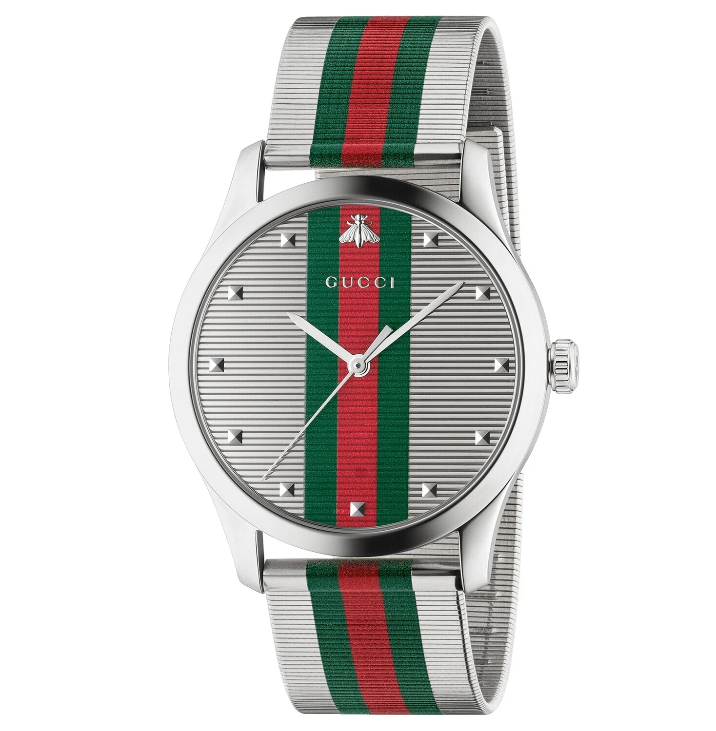 Gucci G-Timeless Caja de acero inoxidable Relojes de pulsera