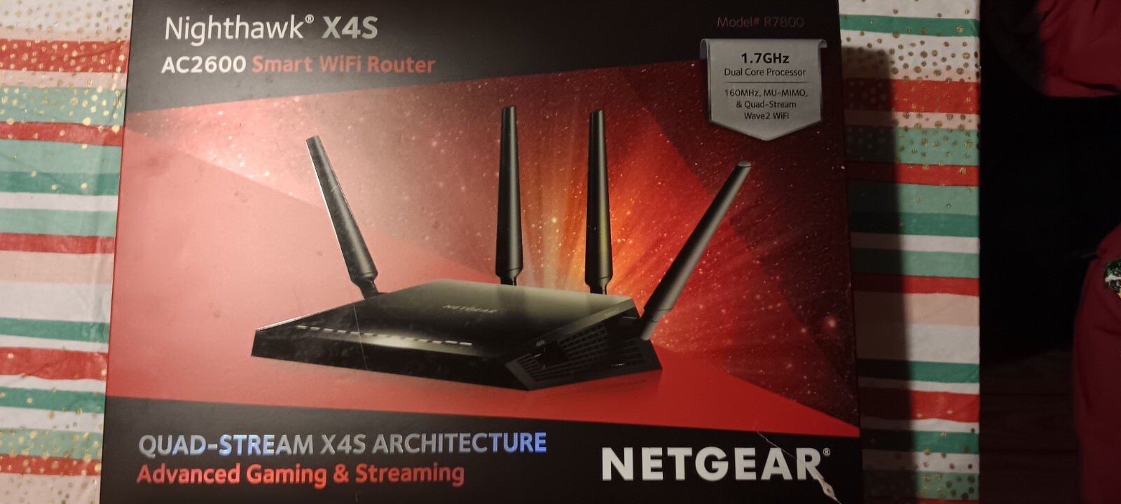 Netgear R7800 Nighthawk X4S Smart WIFI Advanced Gaming Router 5g