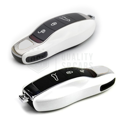 Key Soft Case Cover protettiva Chiave per auto Porsche 955 Cayenne Chiave pieghevole Telecomando/Colore: viola