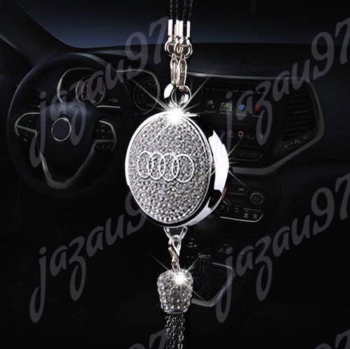 Universal CAR diamond logo Perfume Air Freshener Rearview Mirror Perfume Pendant - Picture 13 of 105