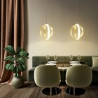 Gold Pendant Light Hotel LED Lamp Kitchen Ceiling Lights Bar Chandelier Lighting