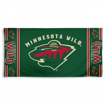 NHL Minnesota Wild Wincraft 30'' X 60'' Fiber Reactive Pool Beach Dorm Towel NEW