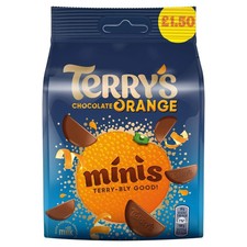 Terry's Chocolate Orange Minis Bags 95g PMP - from Giant Bradley's Sweet Shop