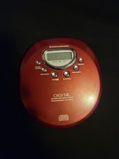 Durabrand CD-855 Programmable Anti-Skip CD Player Red