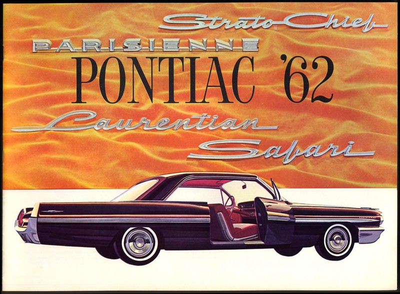 1962 Pontiac CANADA prestige brochure Parisienne Laurentian Strato-Chief 1/62 ed