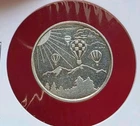 MPM Hot Air Ballons - 1/4 Troy Oz .999 Fine Silver Fractional Round Coin Bar