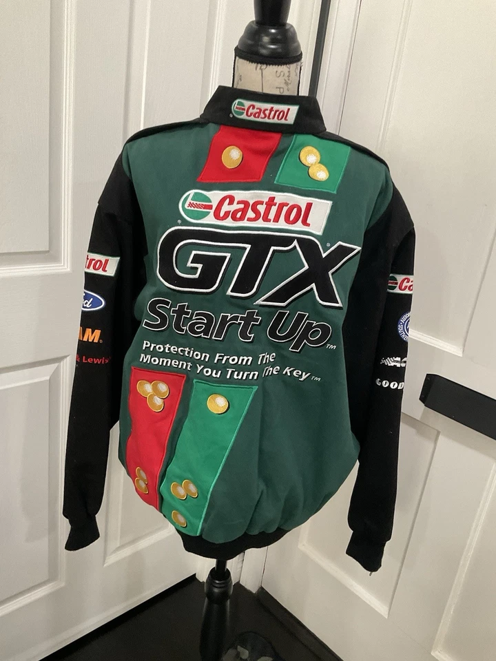 CHAQUETA DE CARRERAS FIRMADA JOHN FORCE DRAG RACING CASTOL TEAM  Foto 4 de 4