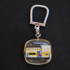 TRÈS JOLI PORTE CLÉ ANCIEN BERLIET BOURBON TRÈS BEL ÉTAT MADE IN FRANCE