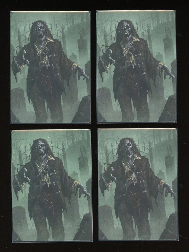 Zombie Token - x4 - Foil - Unstable - MTG - Image 2 of 2