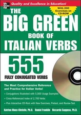 The Big Green Book of Italian Verbs : 555 Fully Conjugated Verbs