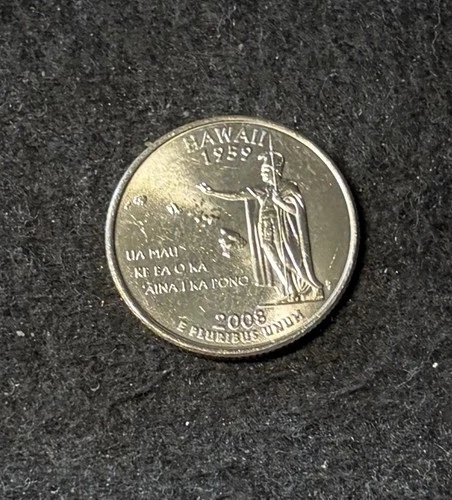2008-D 50 State Quarters Hawaii — photo from another recent sale