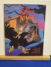 Vintage 1982 THE SECRET OF NIMH Golden Picture Story Graphic Novel - VF