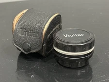 Vintage Vivitar Automatic Tele Converter Lens 35mm Made in Japan with Case