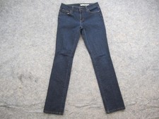DKNY Jeans Skinny Jeans Womens 8R Blue Dark Wash Mid Rise Stretch Denim