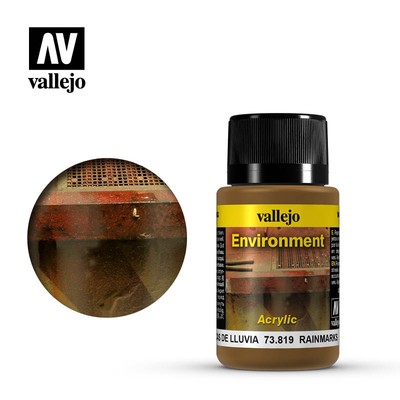 Vallejo Rain Marks Weathering Effects 40ml Bottle Paint 73.819