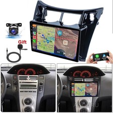 4+64G F&uuml;r Toyota Yaris 2005-2011 Android 15 Carplay Autoradio GPS Navi +Kamera