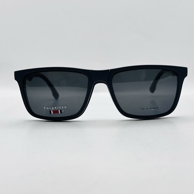 Carrera Brille Herren  eckig blau mit SUN Clip polarized Mod. 4009 NEU
