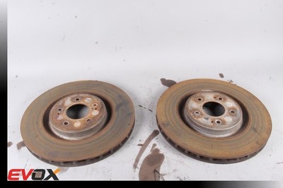 08-15 MITSUBISHI LANCER EVOLUTION GSR EVO X FRONT BRAKE ROTORS DYNAMIC FRICTION