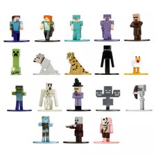 Minecraft Nano Metalfigs 18Metallfiguren DIE-CAST Serie 12Neu OVP