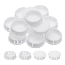 Plastic Hole Plugs, 55 Pcs 1 1/2"(38mm) Round Plastic Hole Caps, White