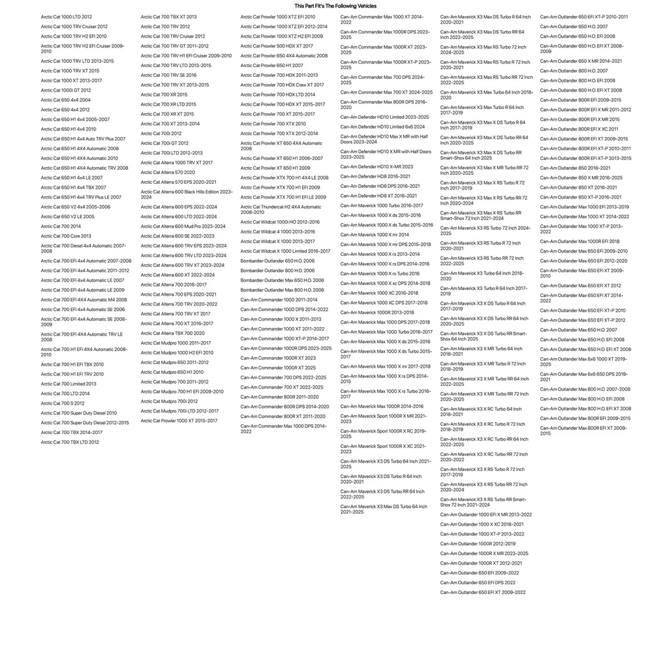 (2 Pack) Tusk Megabite Radial Tire 32x10-14 For Arctic Cat Prowler 1000 XTZ EFI Foto 2 de 4