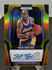 2024-25 Prizm Black Nick Van Excel 06/10 Signatures Gold Prizm