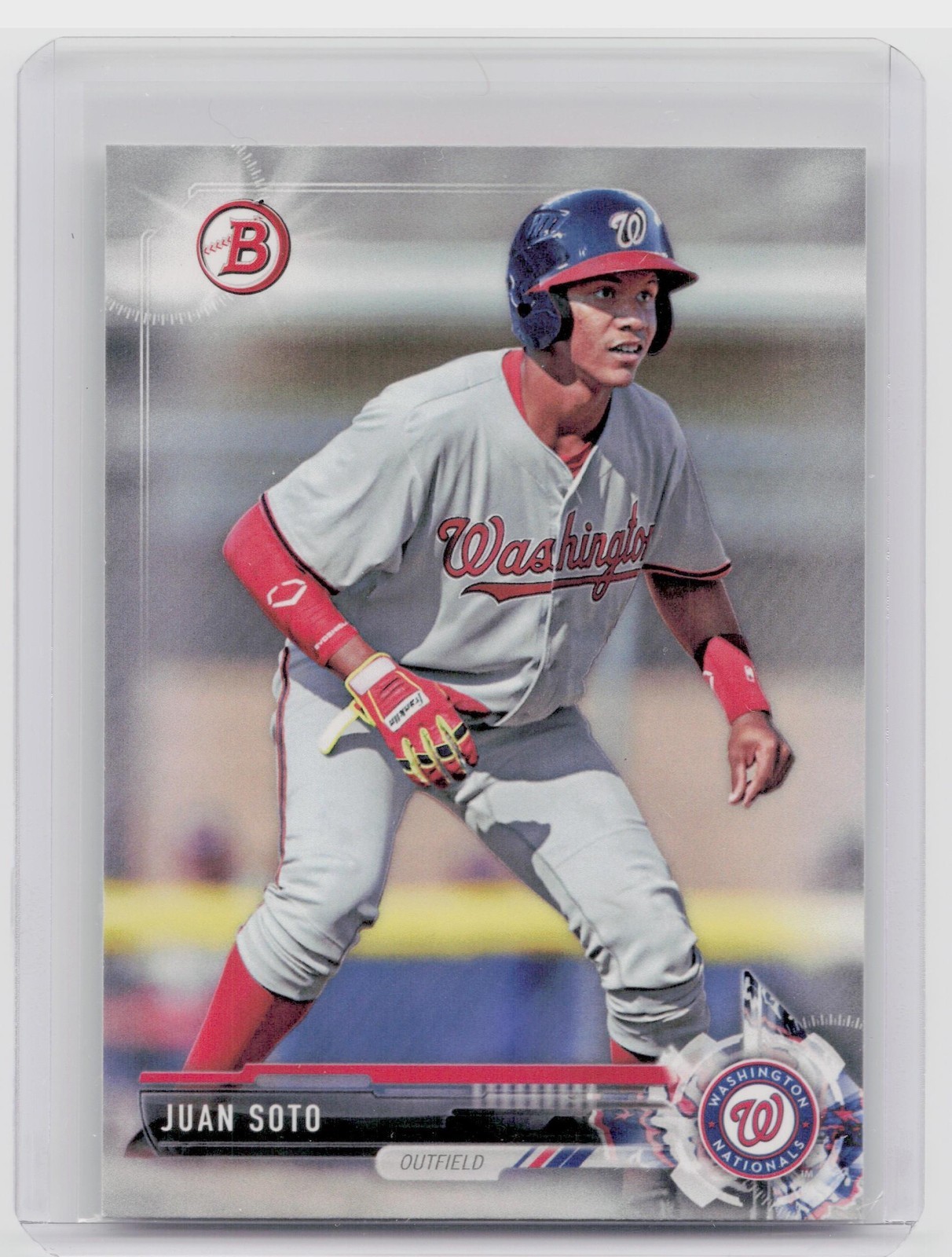 2017 Bowman Draft Juan Soto #BD-162 Nationals