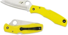Spyderco Pacific | Yellow FRN / H1 3.75" Blade - Rustproof! C91PYL *NEW*