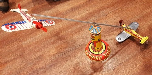 MARX Sky Bird Flyer tin toy