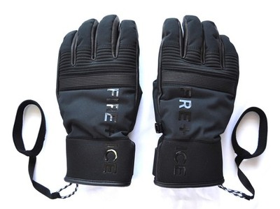 BOGNER F+I ERKO HERREN SKI HANDSCHUHE SCHWARZ LOGO MENS TEDDYFELL Gr ML 8,5 NEU