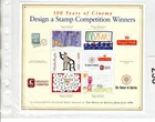 GB  1996 Design a Stamp has 6 design GB stamps in a souvenir sheet  (298)